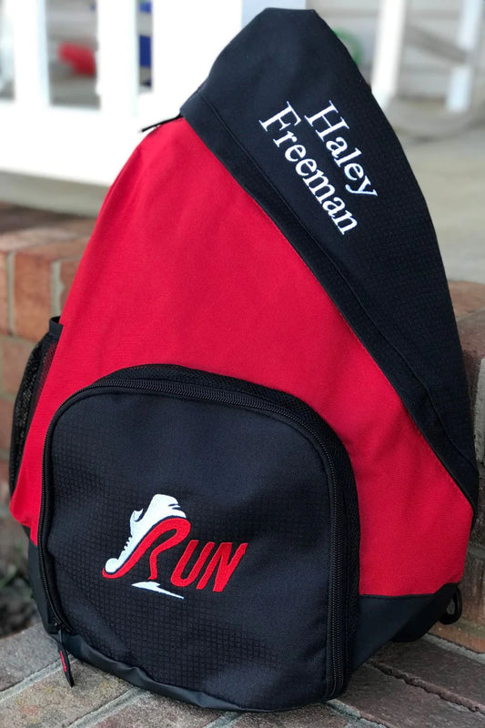 Red Sling Backpack